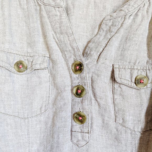 Boden Linen Weekender Dress - Picture 2 of 7